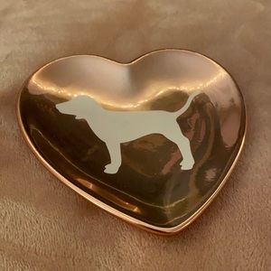 LIKE NEW 💖 PINK Jewelry Heart Shaped Dish 💖